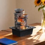 Tabletop Fountain 3 Bowls - Image 5