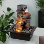 Tabletop Fountain 3 Bowls