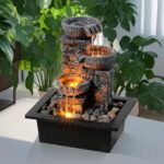 Tabletop Fountain 3 Bowls - Image 2